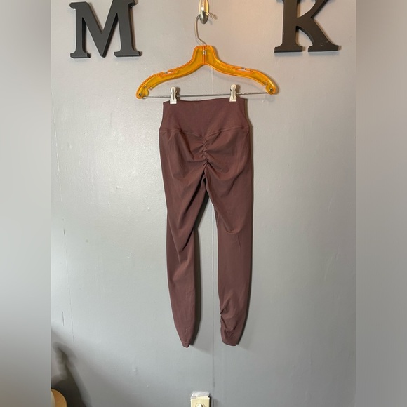 GymShark X Whitney Simmons high rise leggings chocolate size small - Picture 7 of 12